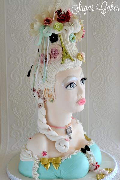 Marie Antoinette Masquerade - Cake by Sugar Cakes 
