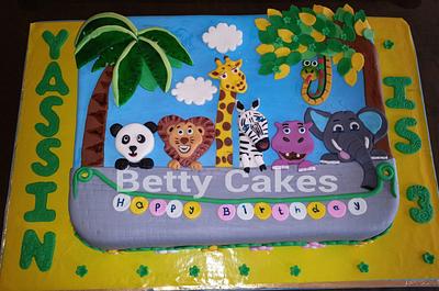  jungle cake - Cake by BettyCakesEbthal 