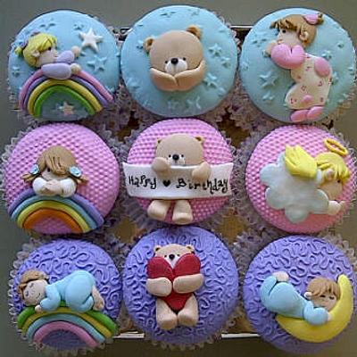 forever friends cupcakes - Cake by Astried