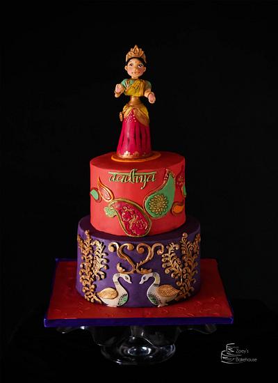 Indian Bobblehead - Cake by Zoeys Bakehouse