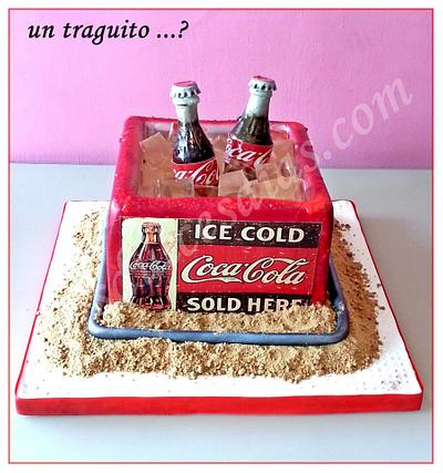 coca-cola cake - Cake by ROCIO ( Mis dulces dias )