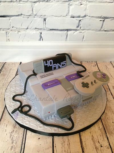 Super Nintendo - Cake by Chantale Royer