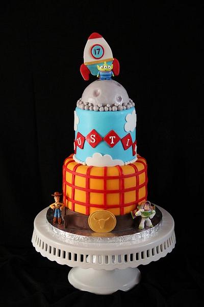 Austin's 17th - Cake by SweetdesignsbyJesica