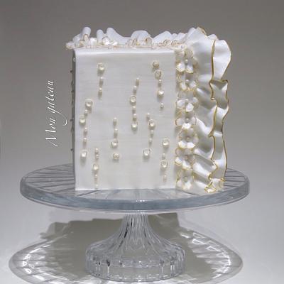 Little wedding's anniversary cake - Cake by mongateau