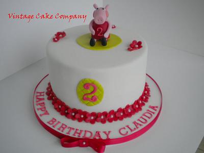 Peppa Pig! - Cake by Paula Wright