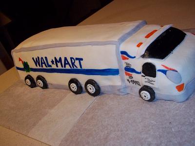 Wal-Mart Truck Cake  - Cake by cakes by khandra
