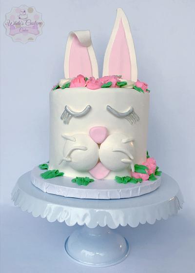 Easter Bunny - Cake by Sabrina - White's Custom Cakes 