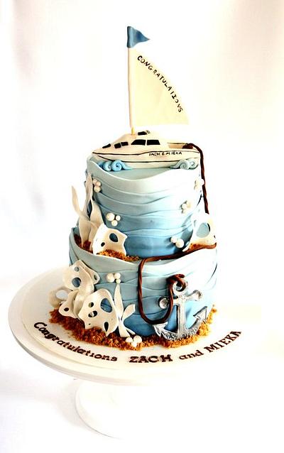 Anchors Away - Cake by Tina