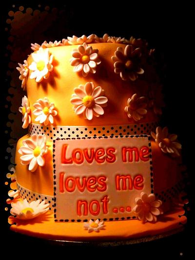 Loves me .... loves me not  .... - Cake by Likemycake