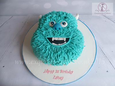 Sulley cake - Cake by Natalie Wells