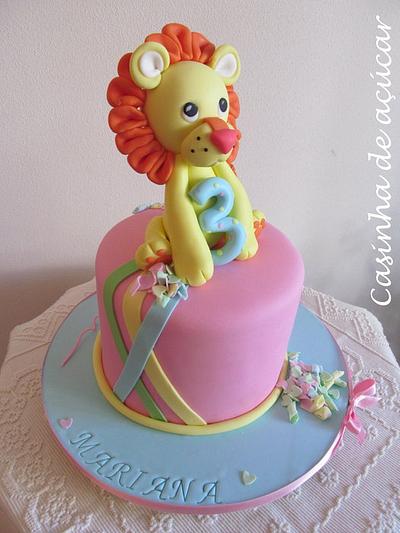 A little Lion cake - Cake by Lara Correia