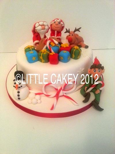 Christmas Cake  - Cake by Littlecakey