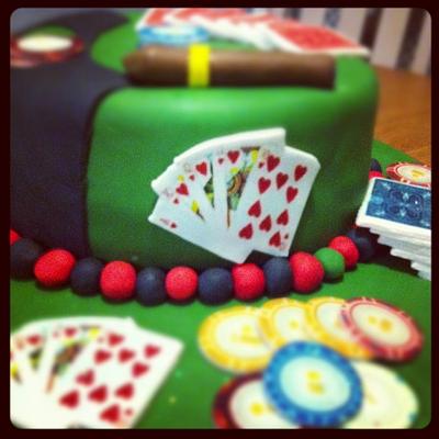 Poker - Cake by Amanda