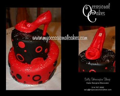 Carlos Santana(R) Shoe cake - Cake by Occasional Cakes
