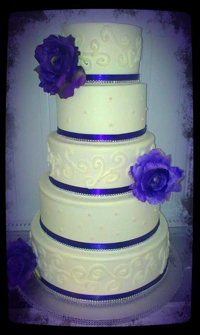 Buttercream wedding - Cake by Sonia Serrano