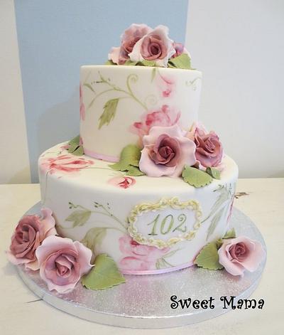 102 years old! - Cake by SweetMamaMilano