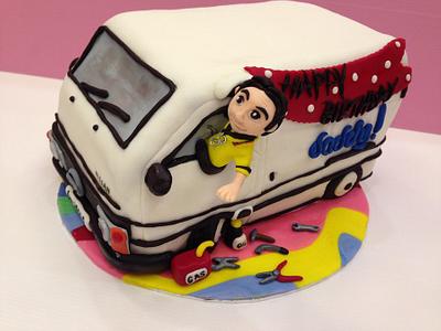 Nissan Van Cake - Cake by Bellebelious7