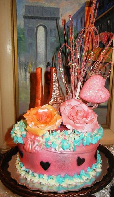 Viva l'Amour! - Cake by Fun Fiesta Cakes  