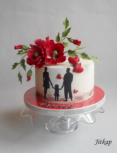 Silhouette cake - Cake by Jitkap