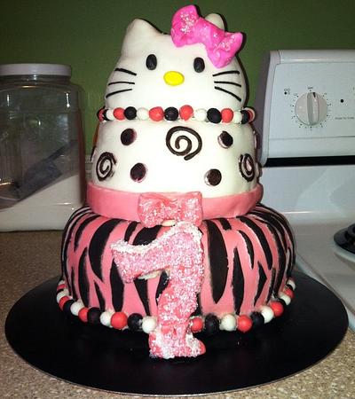 Hello Kitty  - Cake by Sherry Klinedinst