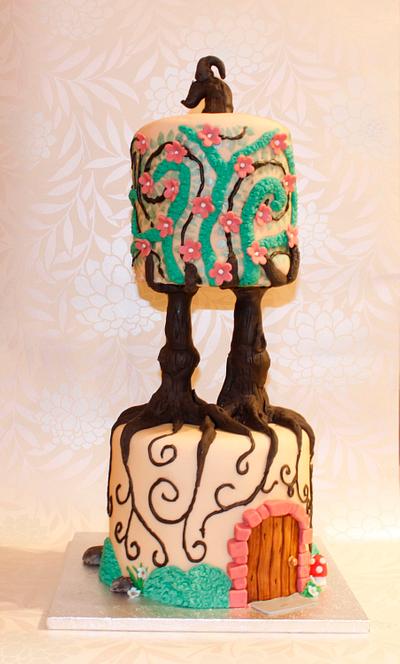 Fairytale Tree Cake - Cake by Embellishcandc