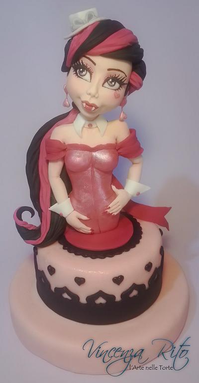 Draculaura Monster High - Cake by Vincenza Rito - l'Arte nelle torte