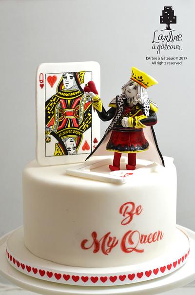 Be My Queen - Cake by L'Arbre à Gâteaux