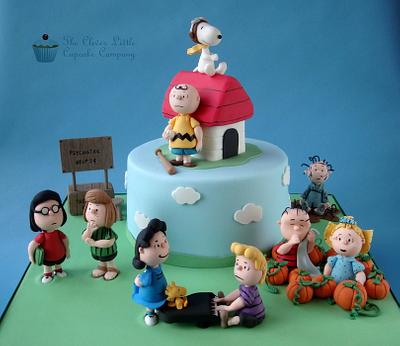 Peanuts Character Cake - Cake by Amanda’s Little Cake Boutique