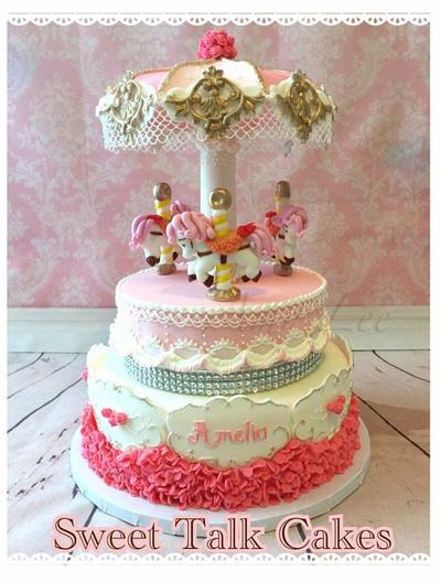 Carrousel cake! - Cake by Vancouver Sugar Arts