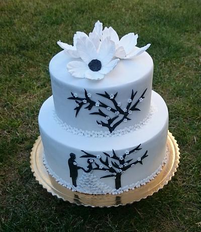 Wedding cake - Cake by AndyCake