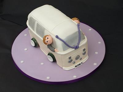 A Campervan Wedding - Cake by Cakes By Heather Jane