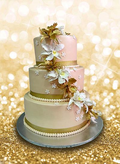 Wedding cake - Cake by The House of Cakes Dubai