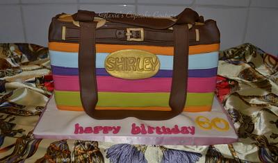 coach inspired purse cake - Cake by glenda