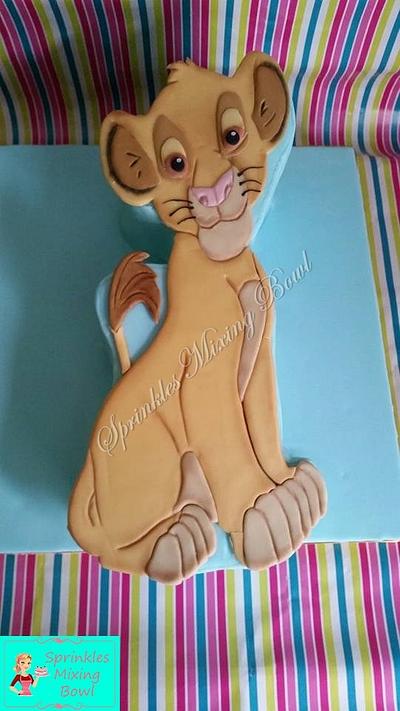 Lion King - Simba - Cake by Sprinkles Mixing Bowl - Jayne Nixon