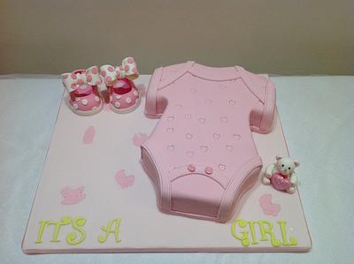 Baby shower cake - Cake by vida cakes