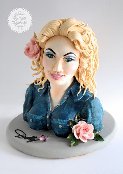 Happy Birthday Dolly! - Cake by Sweet Delights Cakery