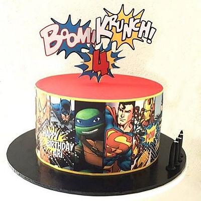 Boom KRUNCH Pow - Cake by Cardique
