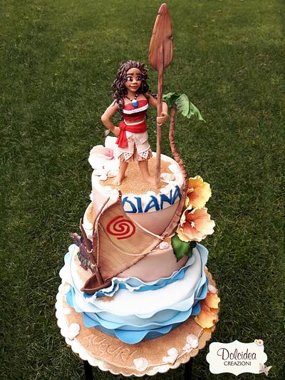 Vaiana - Oceania Moana Cake - Cake by Dolcidea creazioni