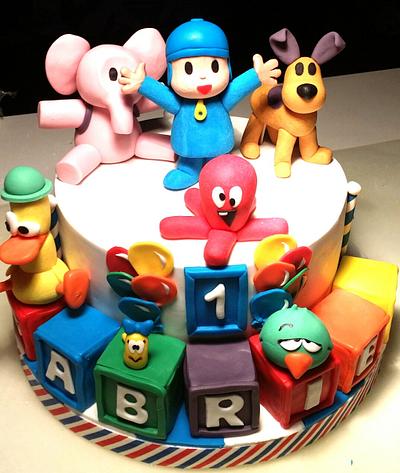 Pocoyo and friends - Cake by Dulce Victoria