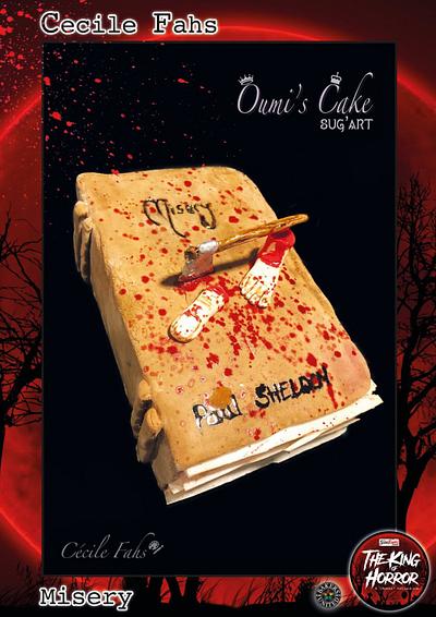  « The King of Horror » - Misery  - Cake by Cécile Fahs