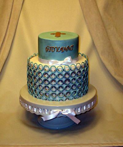 Giovanni's Baptism  - Cake by Mojo3799