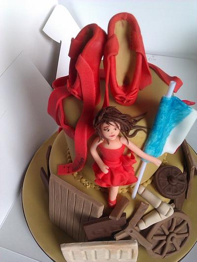 les mis meets ballet - Cake by tiger