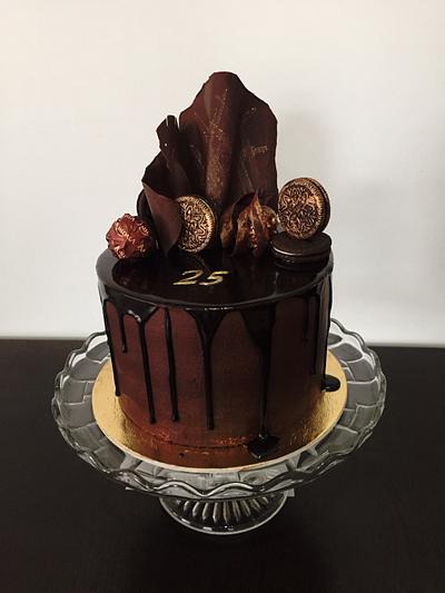 Chocolate cake  - Cake by Layla A