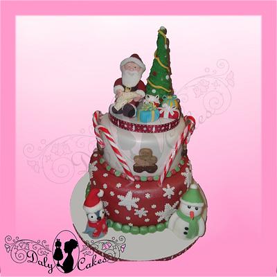 Santa Cake - Cake by Naomi (Daly Cakes)