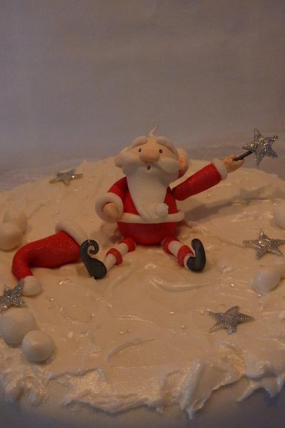 Star Santa - Cake by Dawn and Katherine