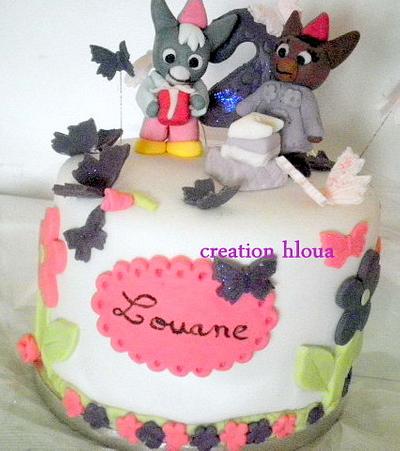 gâteau"âne trotro et nana" - Cake by creation hloua