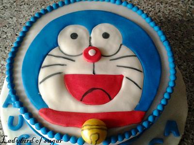 Torta Doraemon in 2D e 3D - Cake by Ladybirdofsugar