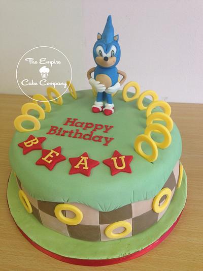Sonic The Hedgehog - Cake by The Empire Cake Company