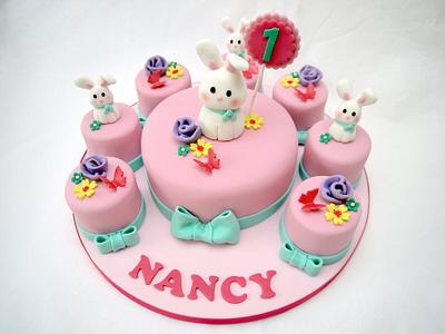 Nancy's Bunnies! - Cake by Natalie King