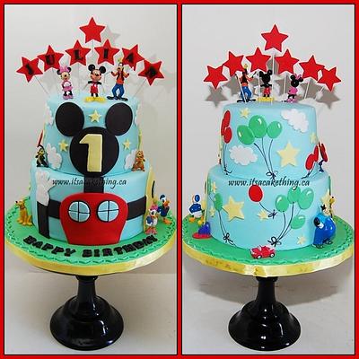 Mickey Mouse Clubhouse Cake - Cake by It's a Cake Thing 